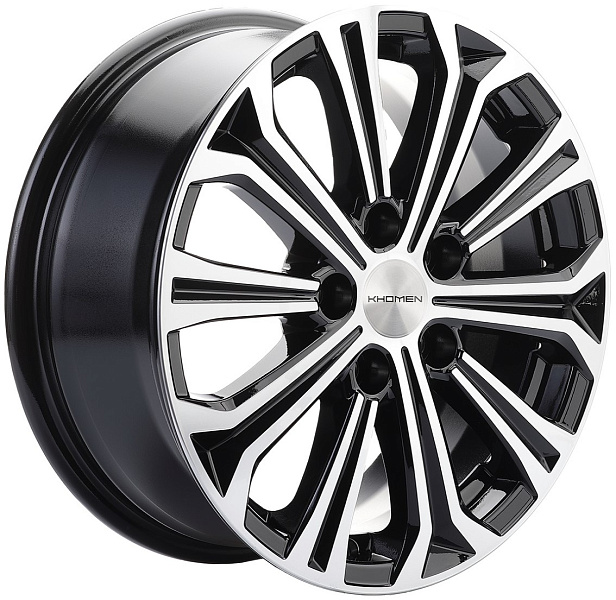 Диски Khomen Wheels KHW1610 (Chery Tiggo 3/Tiggo 3 Pro) Black-FP